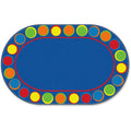 Rug Sitspots 6X84' Oval