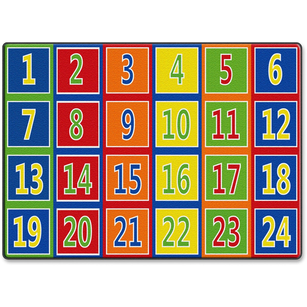 Rug Number Rows 6X84'