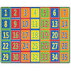 Rug Number Rows 109"X132"