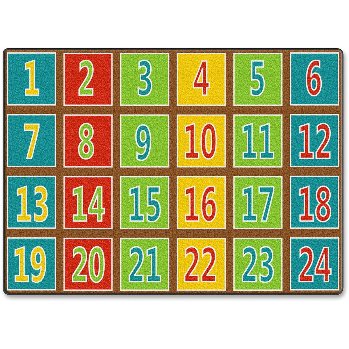 Rug Number Rows 6X84'