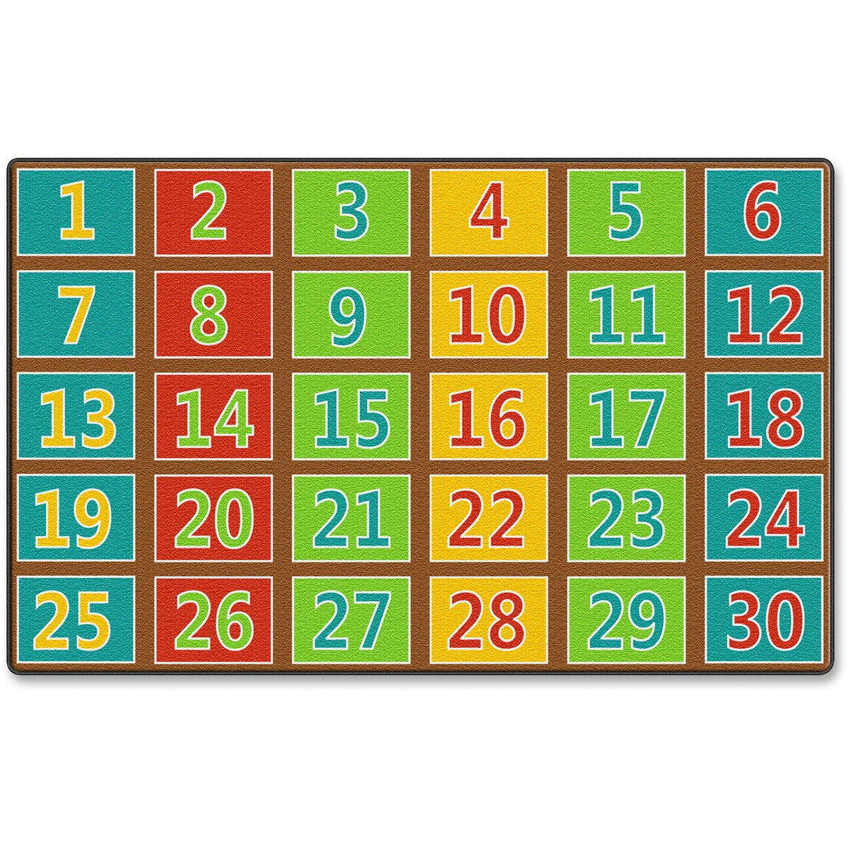 Rug Number Rows 76'X12