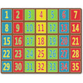 Rug Number Rows 109'X132'