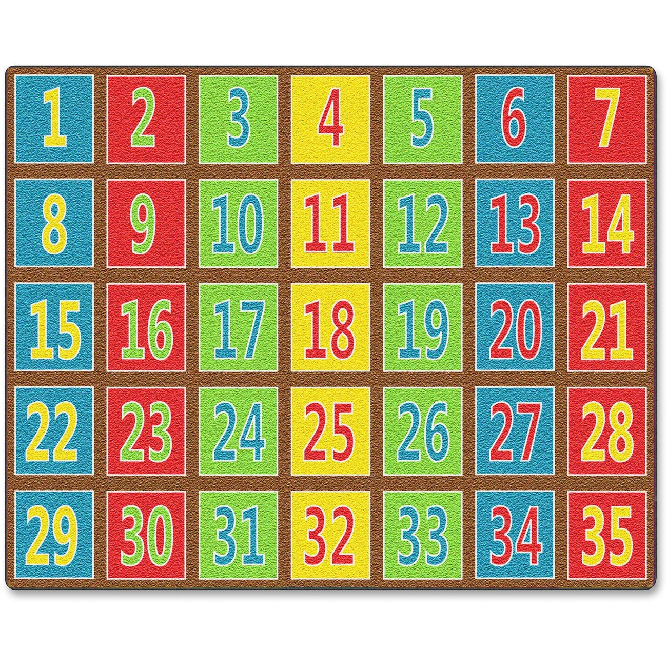 Rug Number Rows 109'X132'