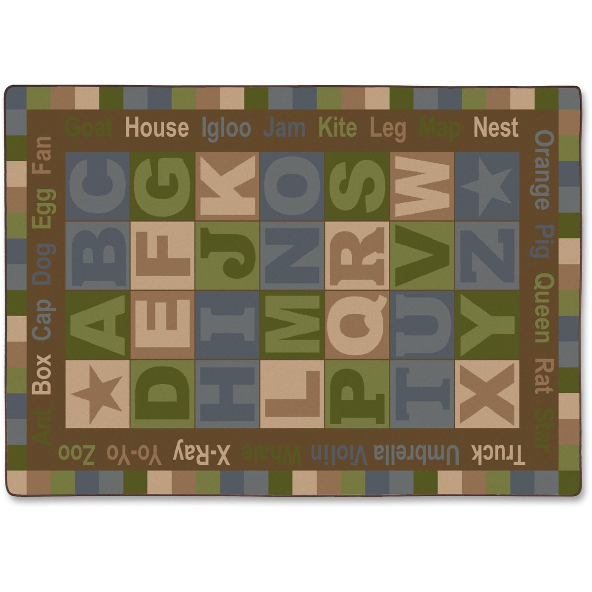 Rug Abc Words 109'X132'