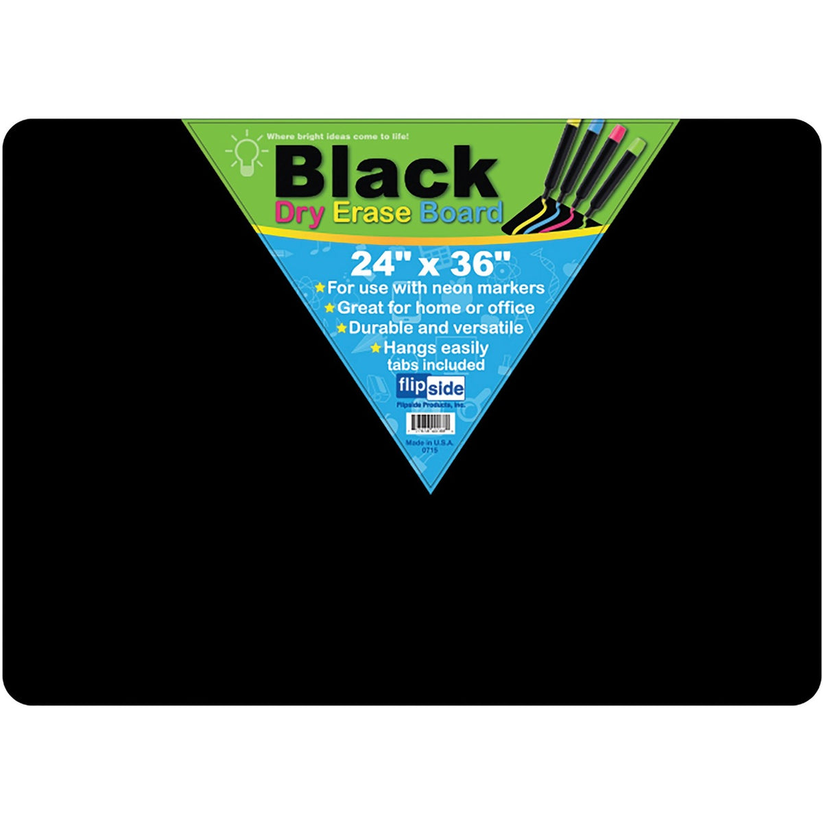 Board Dry Erase 24X36 Bk