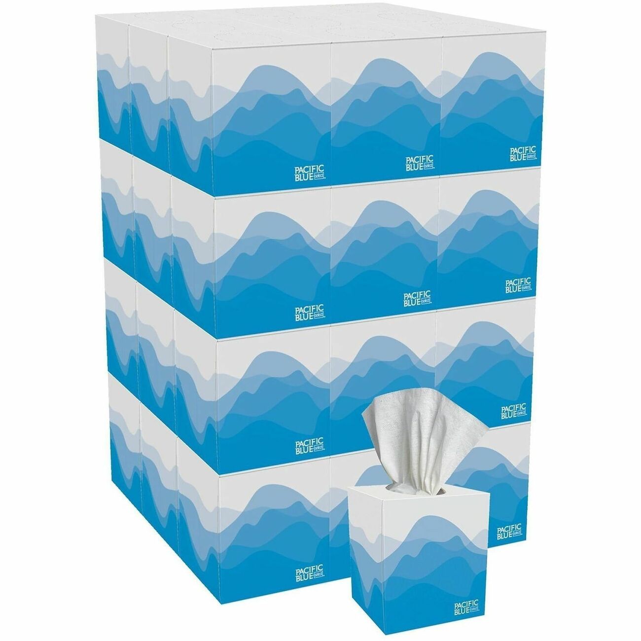 Georgia-Pacific Tissue Facial Cube
