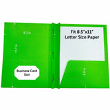 Sparco Letter Pocket Folder