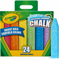 Crayola Chalk Sidewalk Wash 24Ct