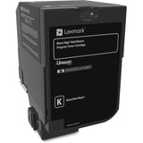 Lexmark Unison Original High Yield Laser Toner Cartridge - Black - 1 Each