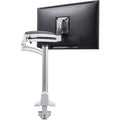 Deskmount Monitor Sngl Wht