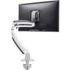 Deskmount Monitor Sngl Wht