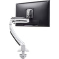 Deskmount Monitor Sngl Wht