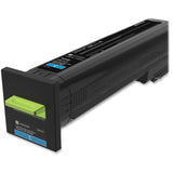 Lexmark Unison Original Extra High Yield Laser Toner Cartridge - Cyan - 1 Each