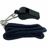 Champion Sports Plastic Whistle/Bulk Lanyard Pack