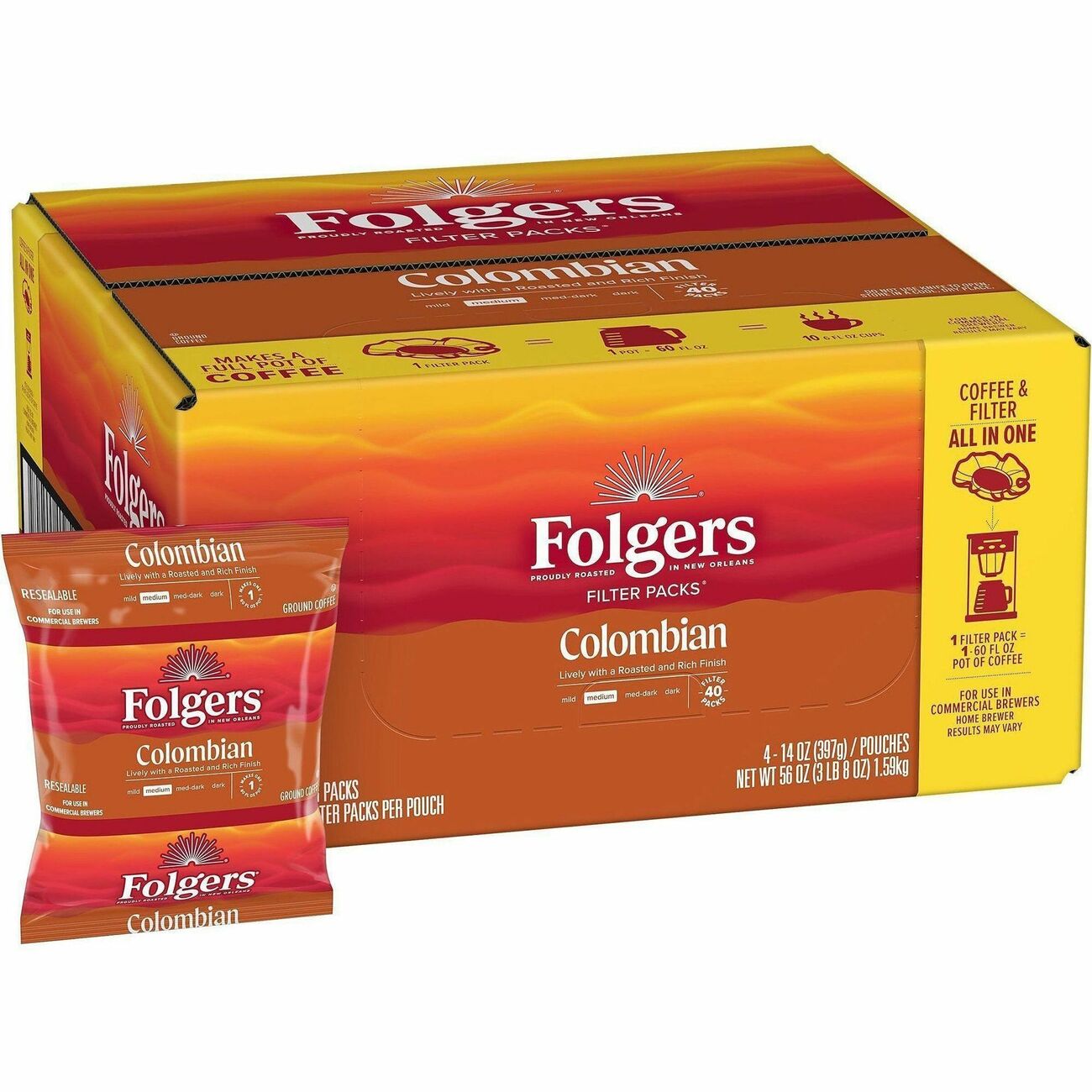 Filterpack Coffee Clmbn