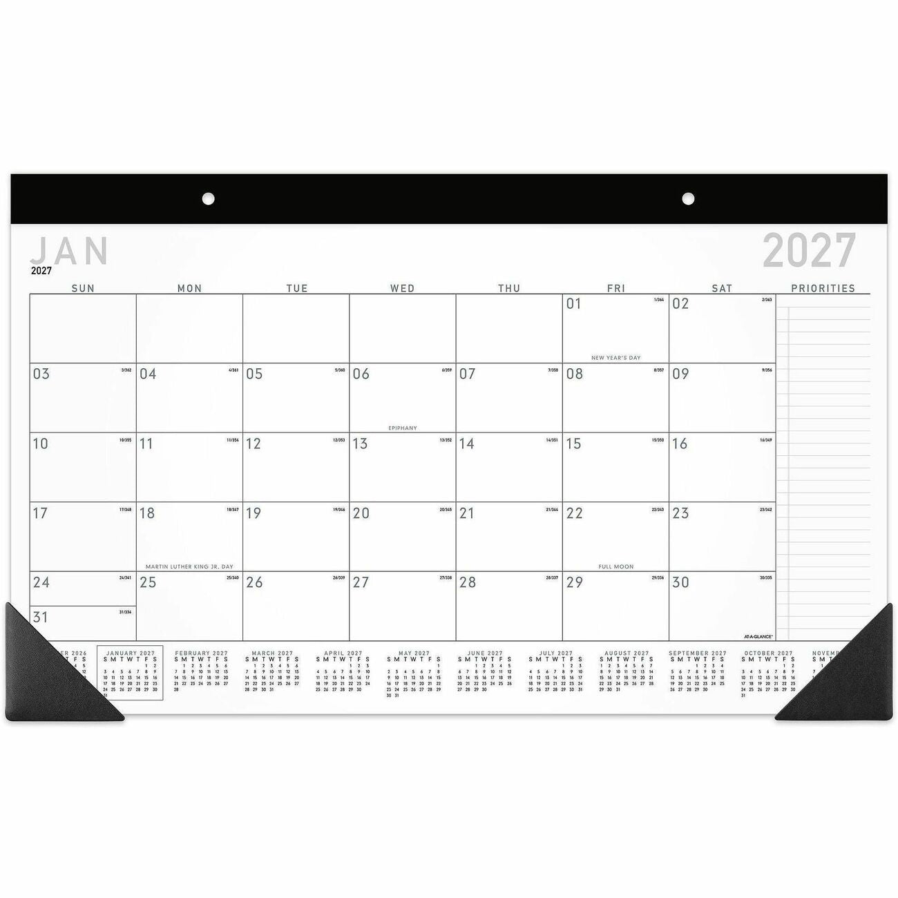 AT-A-GLANCE Desk Cntmpr Mo Cmpct 18X11