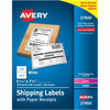 Avery Labels Ship W/Rec 100Bx Wt