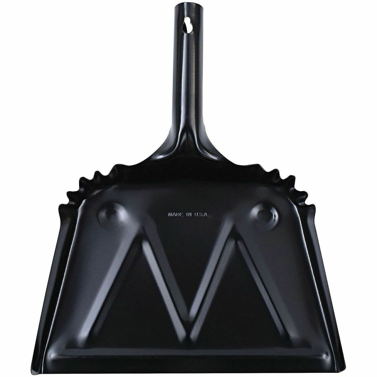 Genuine Joe Dustpan Mtl Black 12 In