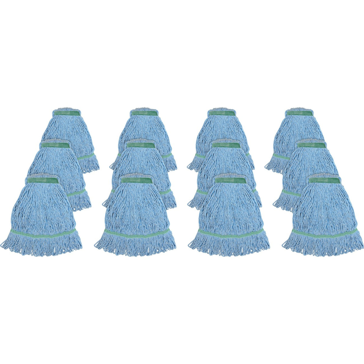 Genuine Joe Mop Med Blue Blnd Narrow