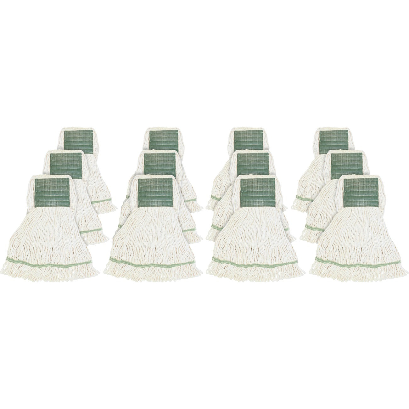Genuine Joe Mop Med Rayon Cotton White