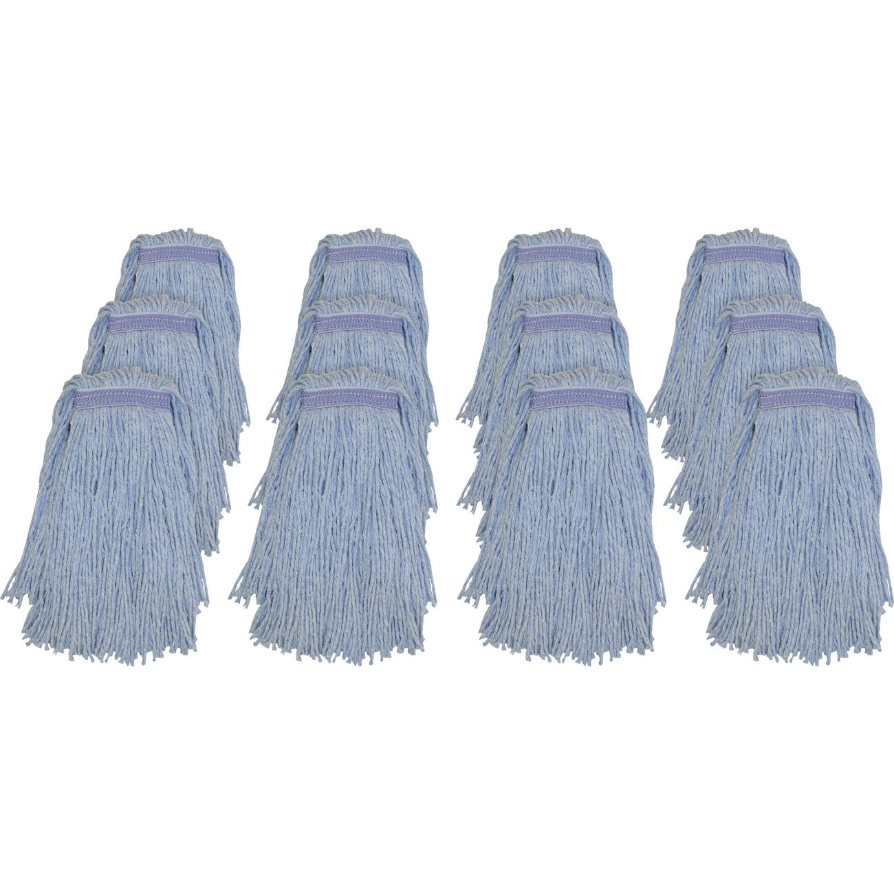 Genuine Joe Mop #24 Blnd Cutend Nrw Be