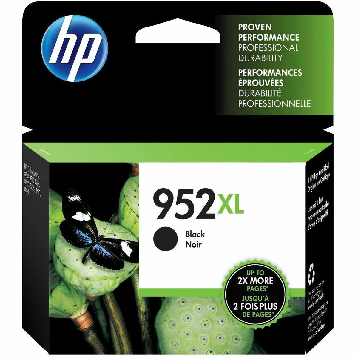 HP Crtdg Ij Hp952Xl Bk 2K Pgs