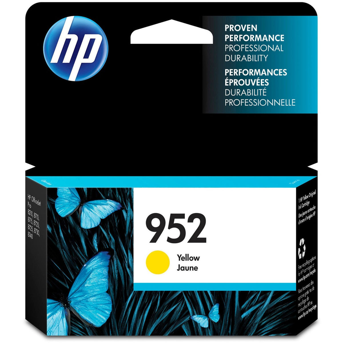 HP Crtdg Ij Hp 952 Yw 630 Pgs