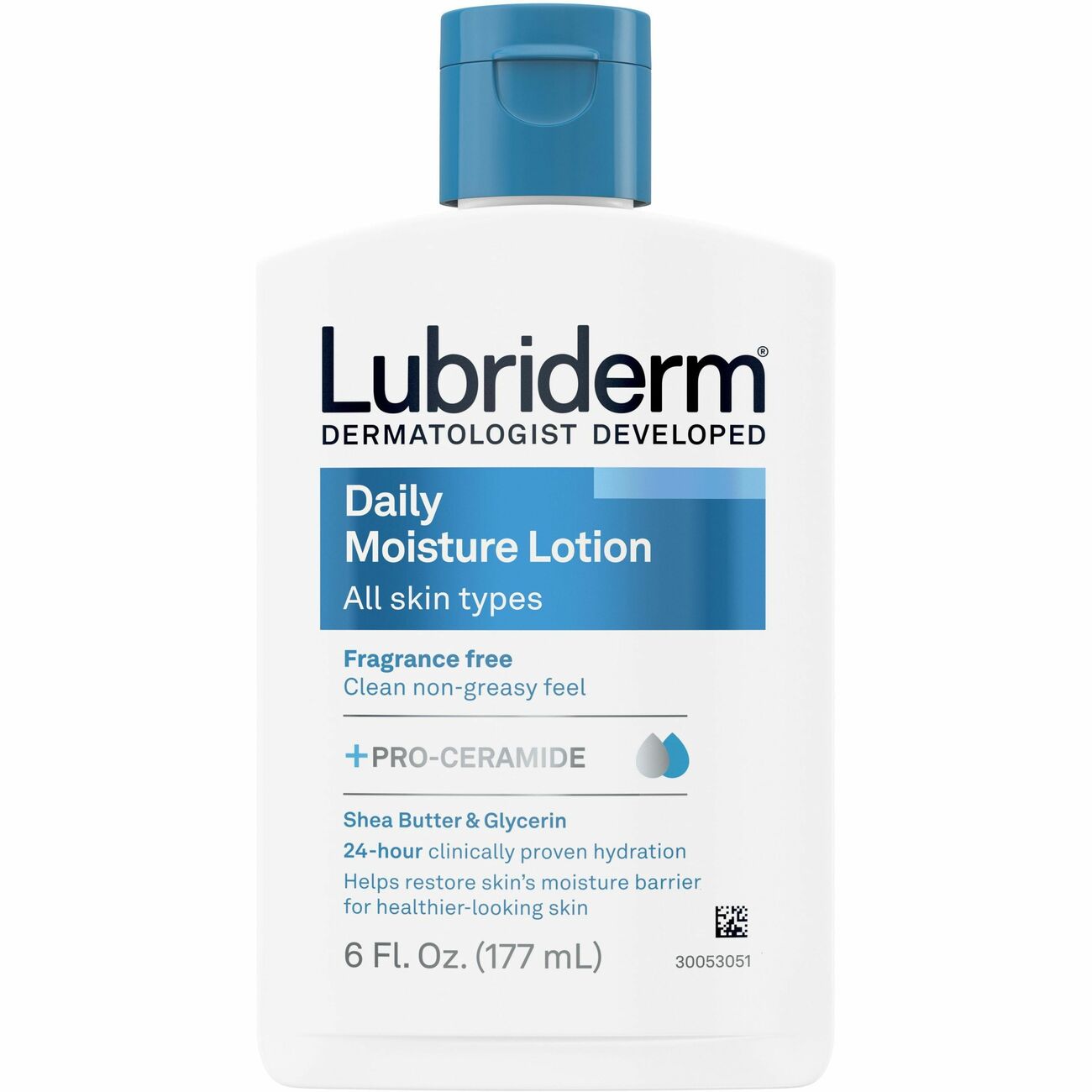 Lubriderm Lotion Unscented 6 oz