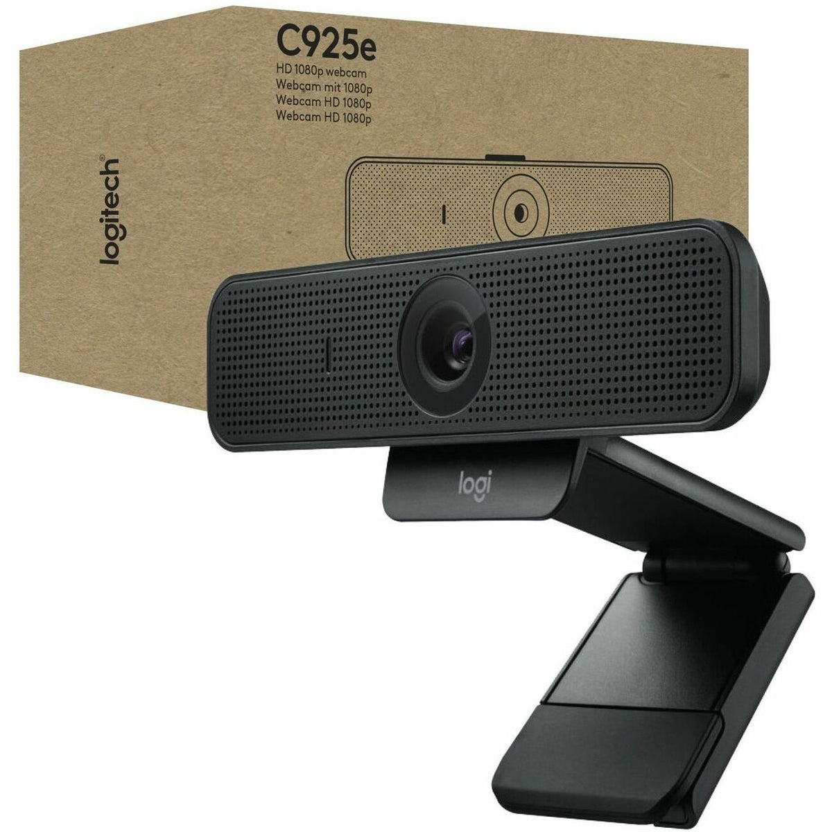 Logitech C925e Webcam - 30 fps - Black - USB 2.0 - 1 Each