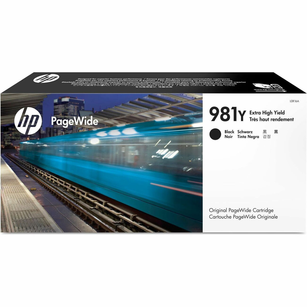 HP Crtdg Ij Pg Wide Hp981Y Bk