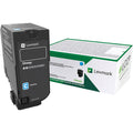 Lexmark Unison Original High Yield Laser Toner Cartridge - Cyan - 1 Each