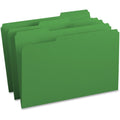 Business Source Folder File 1/3 Cut Lgl Gn