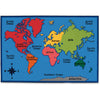 Rug Kvl+ World Map 8X12