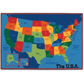 Rug Kvl+ Usa Map 8X12