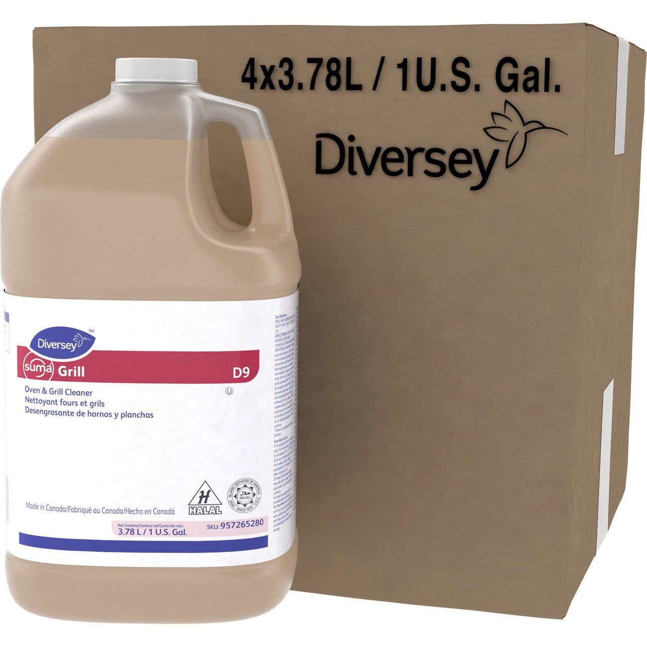 Diversey Cleaner Grill D9 Suma
