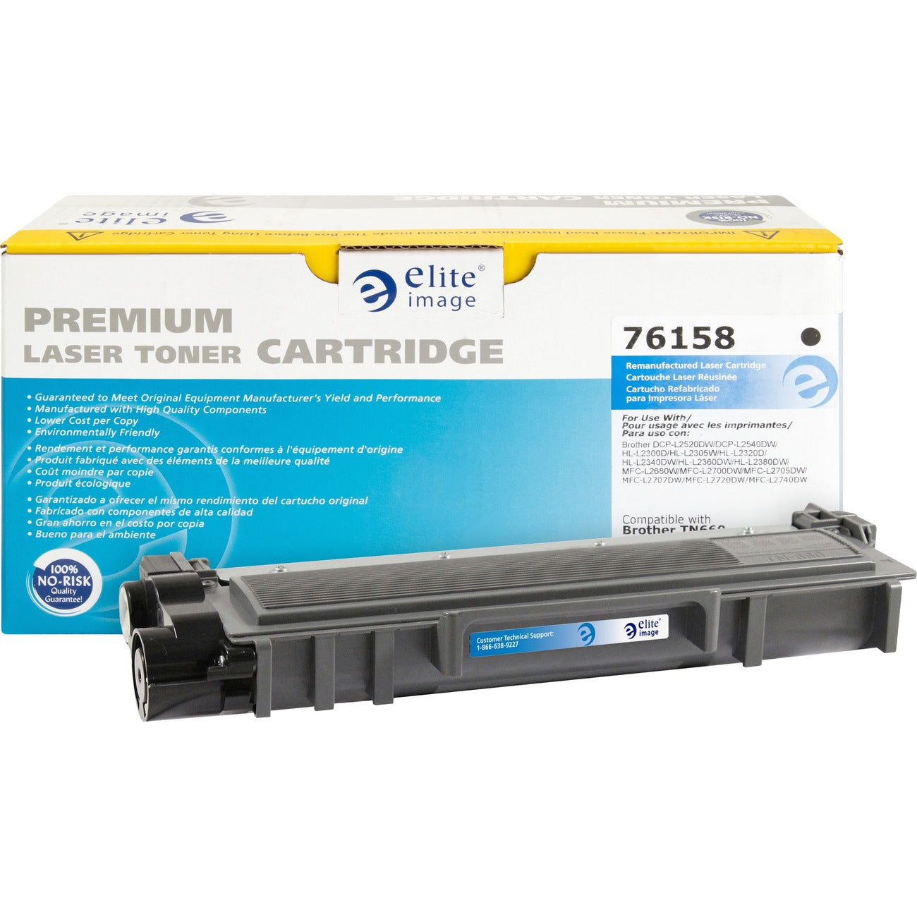 Elite Image Crtdg Lsr Brt Tn660 Bk