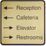 Xstamper Designer Framed Wall/Door Sign