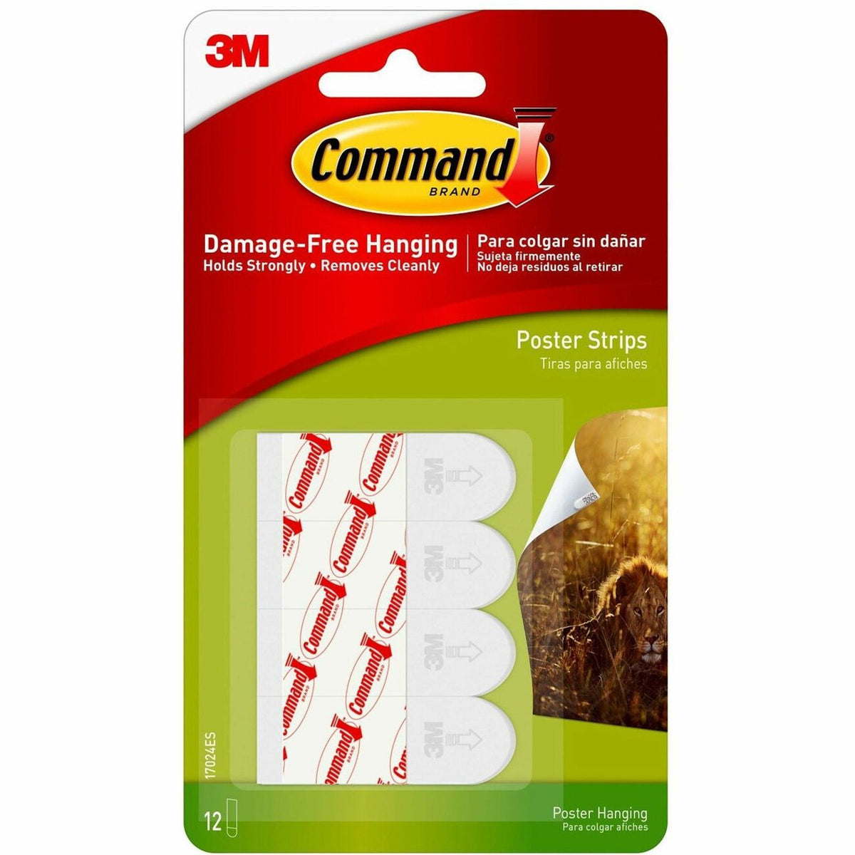 Command Small Poster Strips