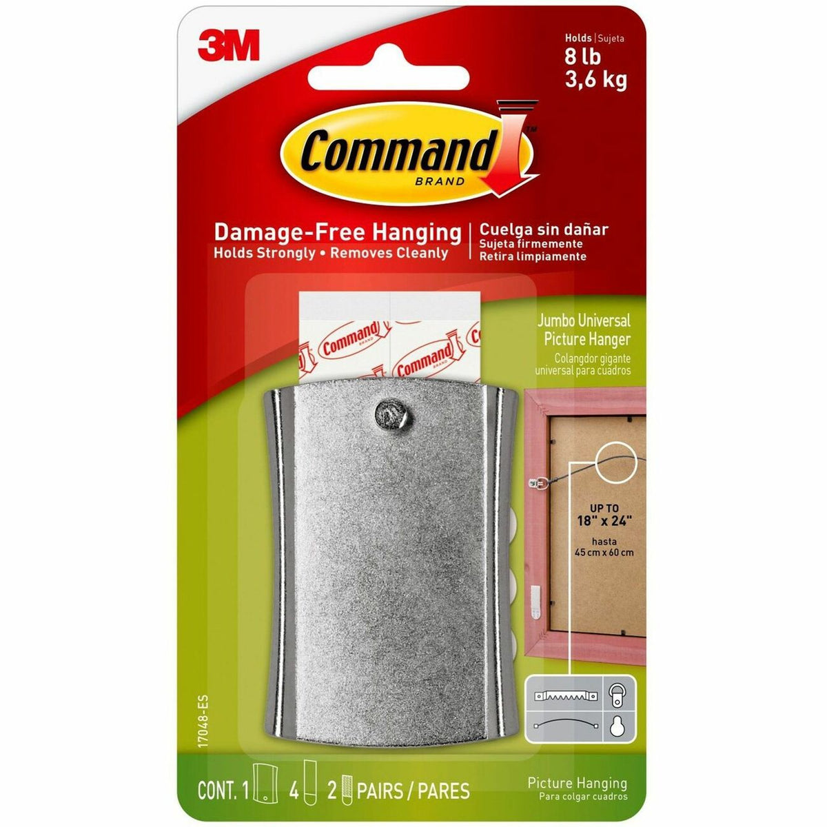 Command Sticky Nail Wire-Backed Hanger