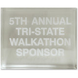Xstamper Trinity Paperweight Acrylic Award