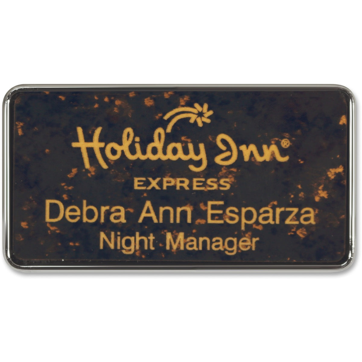 Xstamper Framed Name Badge With Logo