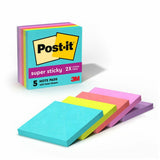 Post-it&reg; Super Sticky Notes - Supernova Neons Color Collection