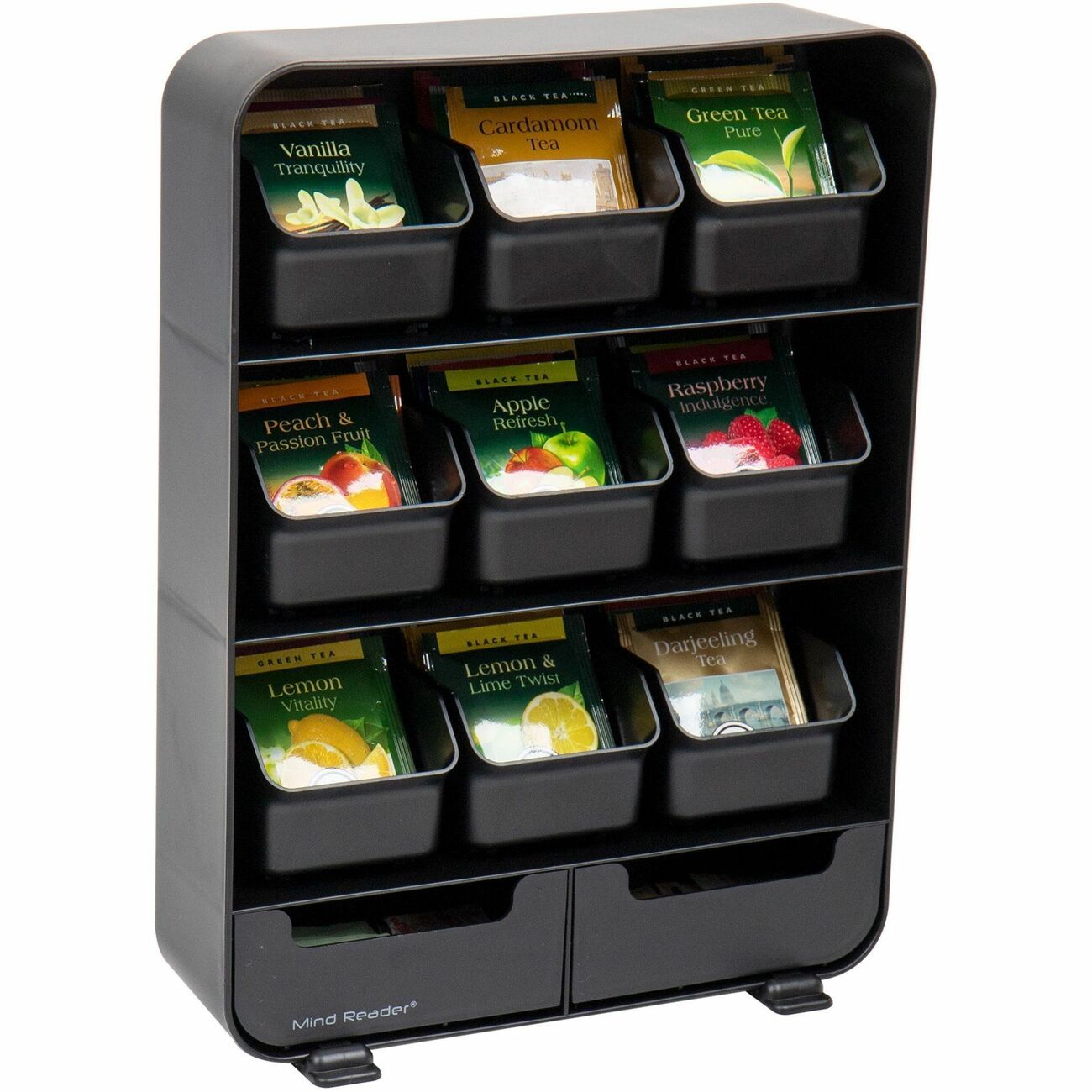 Caddy Tea Condmt 15 Bag Blk