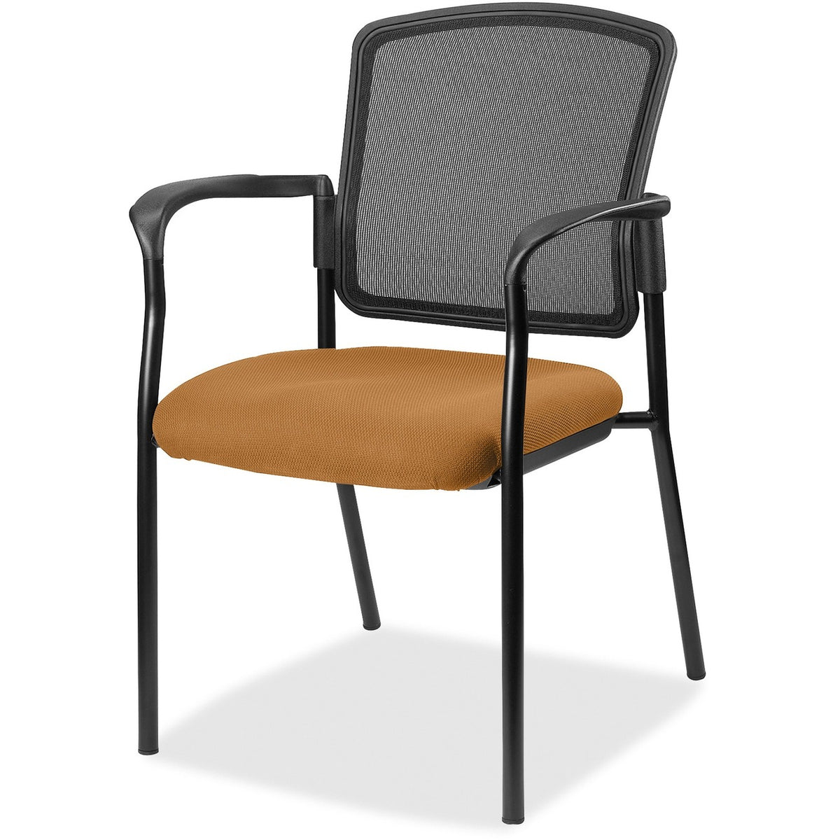 Lorell Mesh Back Stackable Guest Chair