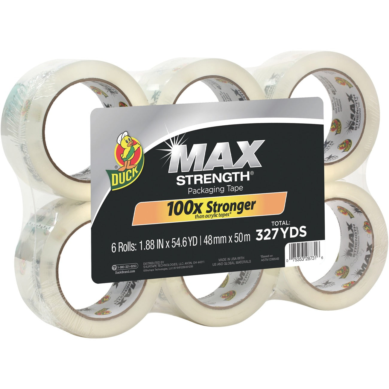 Tape Packaging Max 55Yd 6Pk