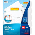 Avery Dividers Ezpeel Lbl 5Tb 6Pk