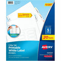 Avery Dividers Ez-Pl Lbl 5Tb 20Pk