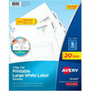 Avery Dividers Ezpeel Lg 5Tb 20Pk