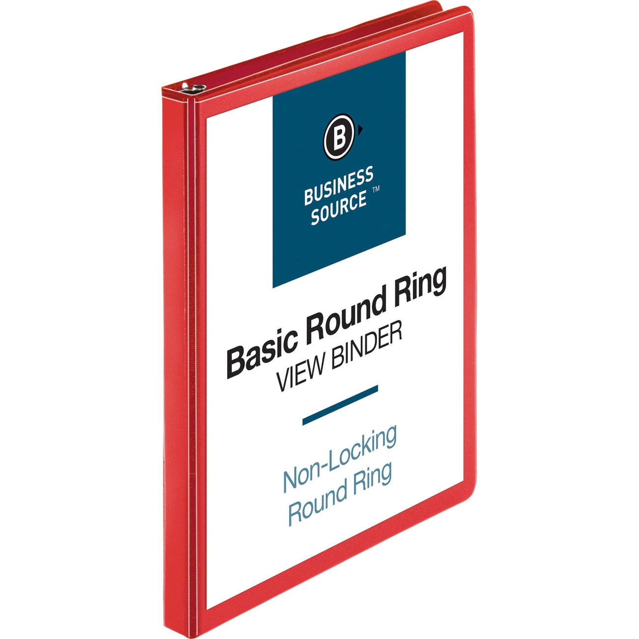Business Source Binder View 0.5' Red