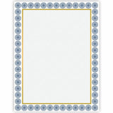 Geographics Award Certificates Burgundy Gold Foil